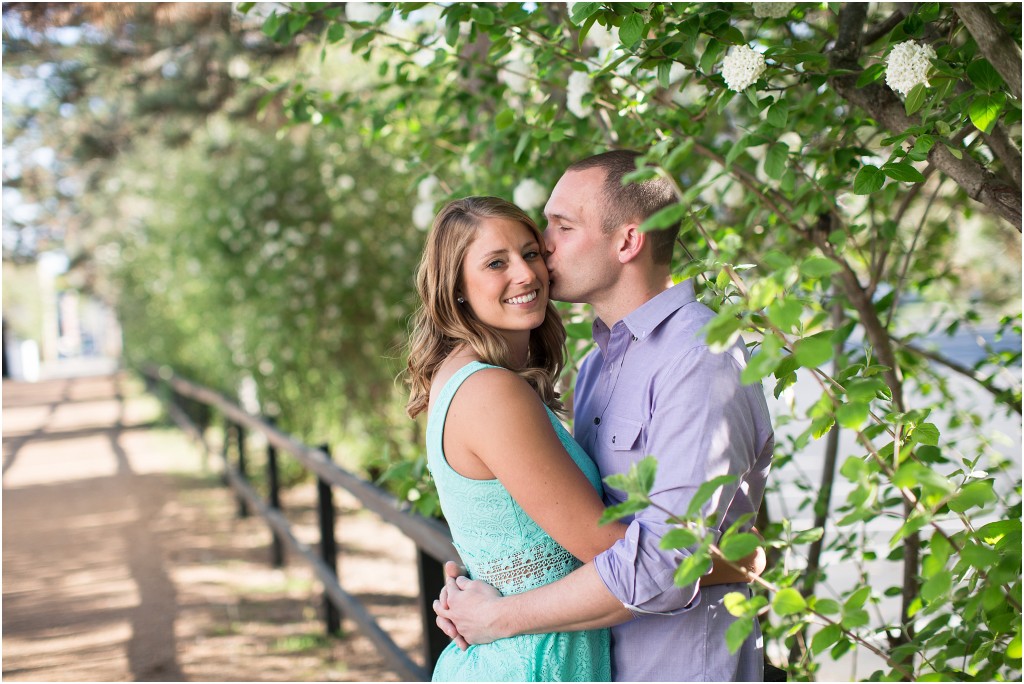 Spring flowers Springfield engagement session_0002