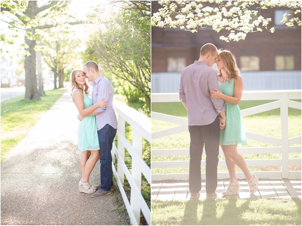 Spring flowers Springfield engagement session_0013