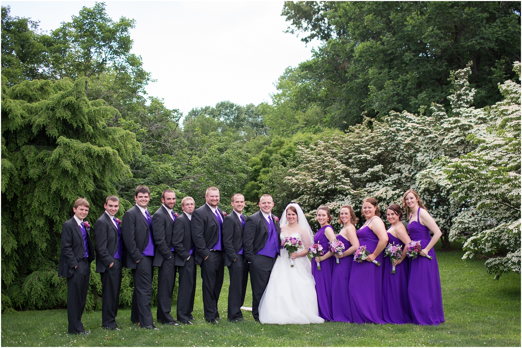 Purple and Silver Springfield Summer Wedding_0111