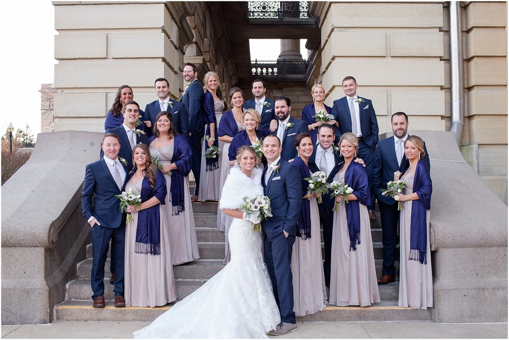 Silver and Navy Illinois Winter Wedding_0094