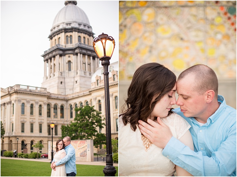 Downtown Springfield Blush and Navy Engagement Session_0054