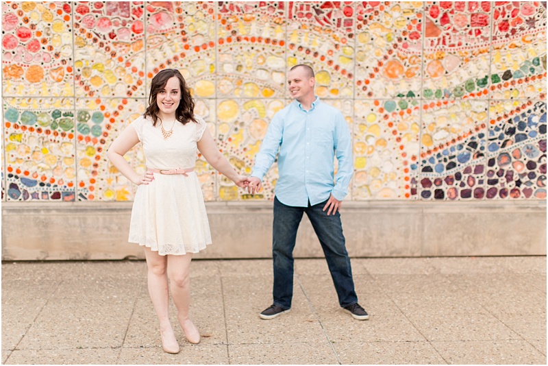 Downtown Springfield Blush and Navy Engagement Session_0057
