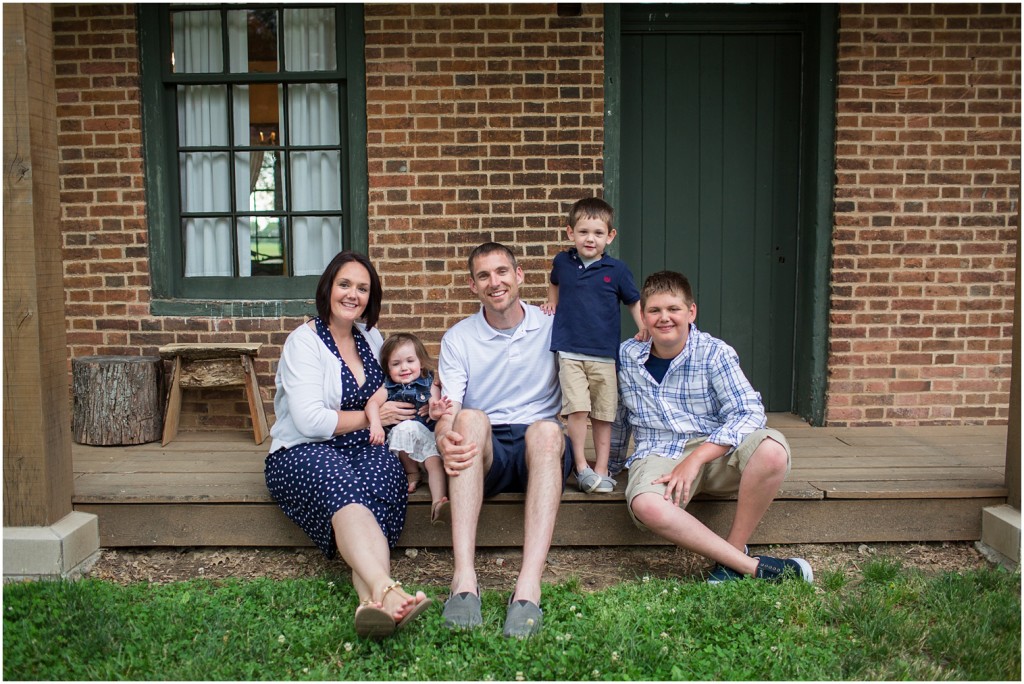 Spring Family Session at Clayville Historic Site_0020