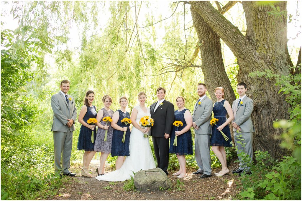 Crystal Lake Algonquin Chicago Summer Navy and Gray Wedding Photography_0049