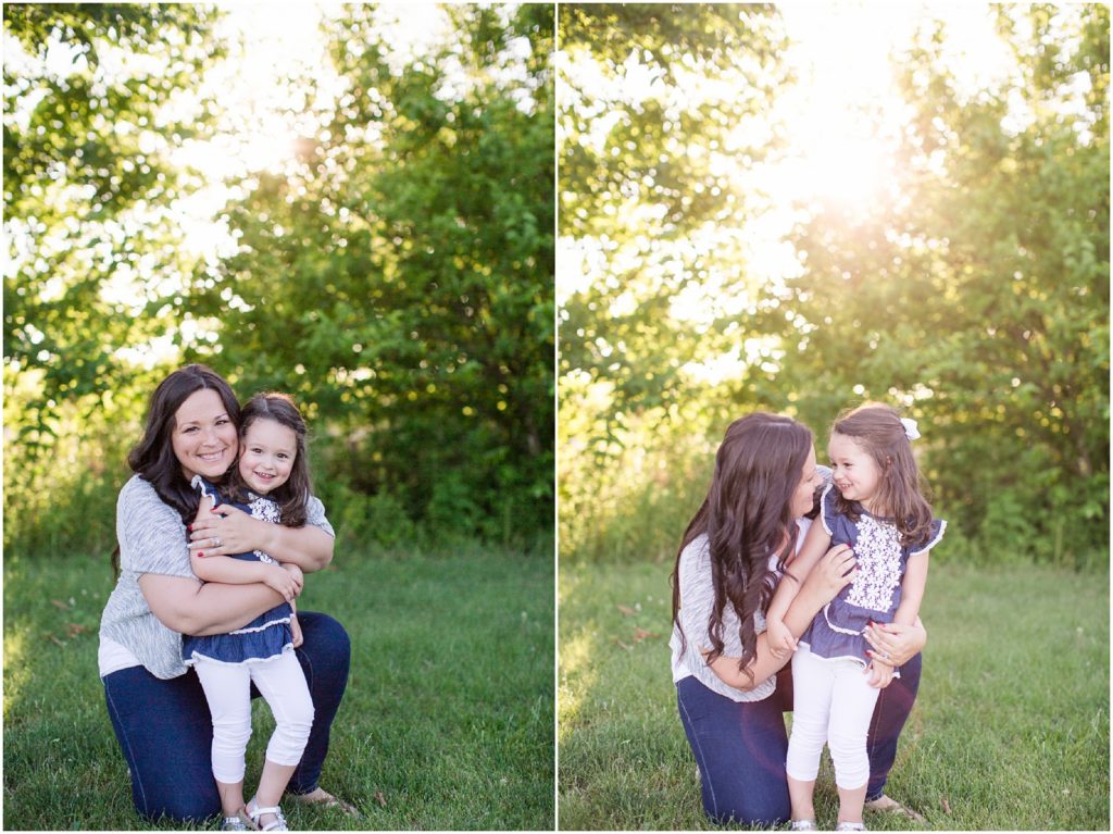 Summer Sunset Fall Mom and Kids Session_0001