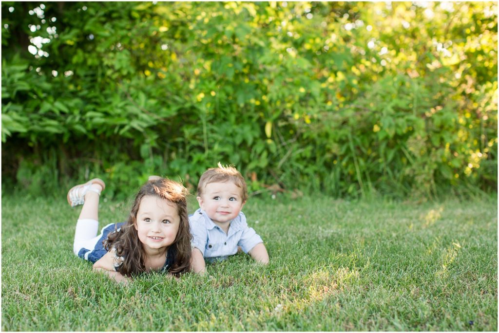 Summer Sunset Fall Mom and Kids Session_0026