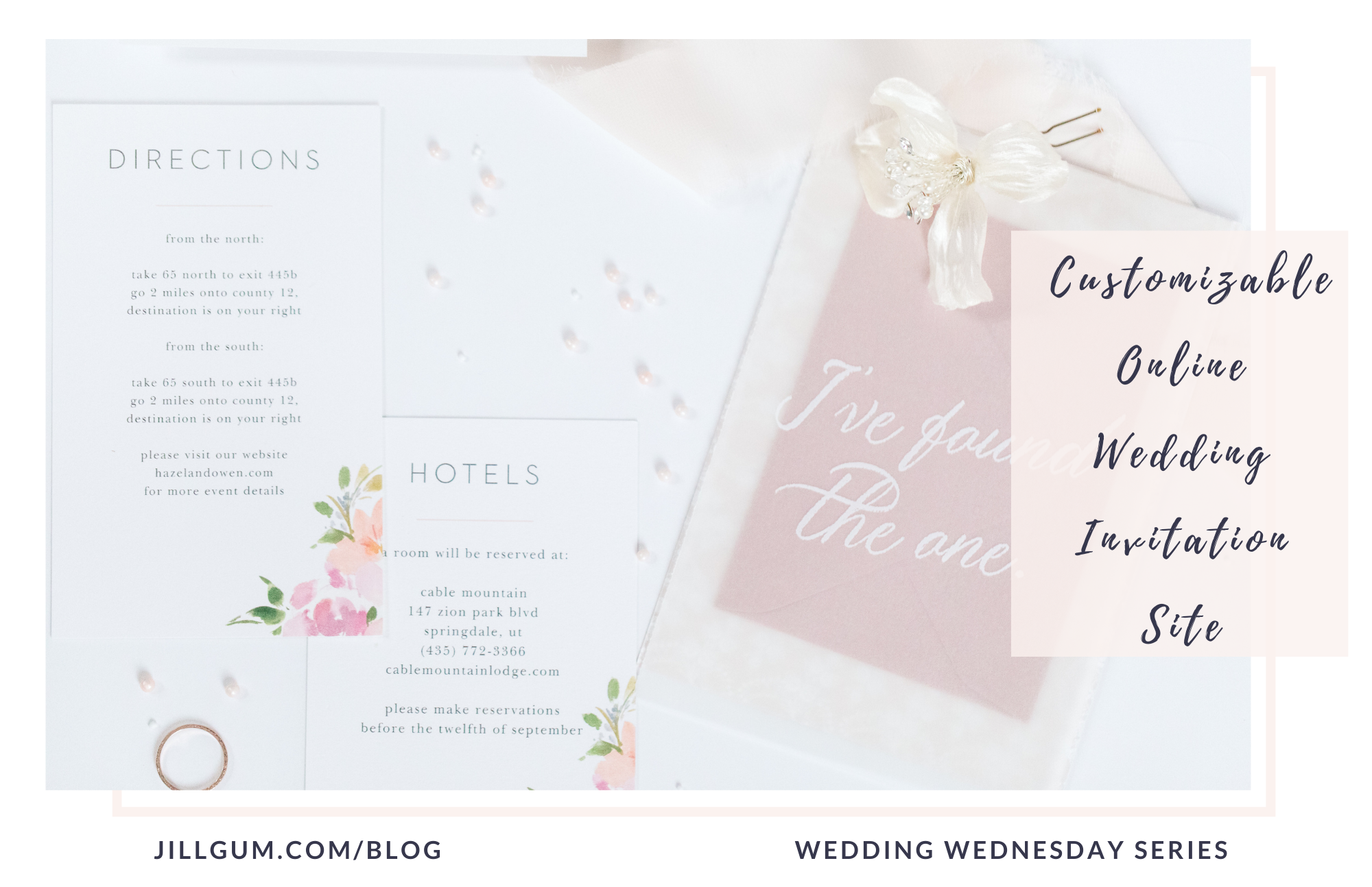 Online Wedding Guest Books and Invitations
